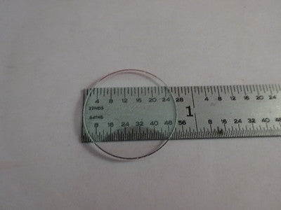 RETICLE MICROSCOPE PART OPTICS OPTICAL PART AS IS &AQ-A-02