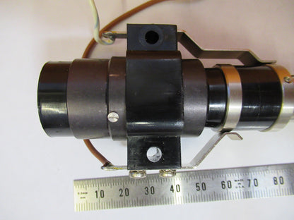 LEITZ GERMANY LAMP ASSEMBLY ILLUMINATO OPTICS MICROSCOPE PART AS PICTURED Y3-A98