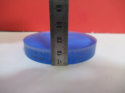 OPTICAL FLAT COATED FUSED SILICA PRO ZYGO LASER OPTICS AS PICTURED T9-A-29