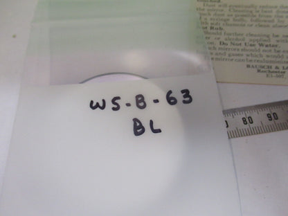 BAUSCH LOMB ANTIQUE MOUNTED MIRROR OPTICS MICROSCOPE PART AS PICTURED #W5-B-63