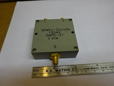 RF MICROWAVE MODULE MINI CIRCUITS ZAPD-21 FREQUENCY CONTROL AS IS #81-39