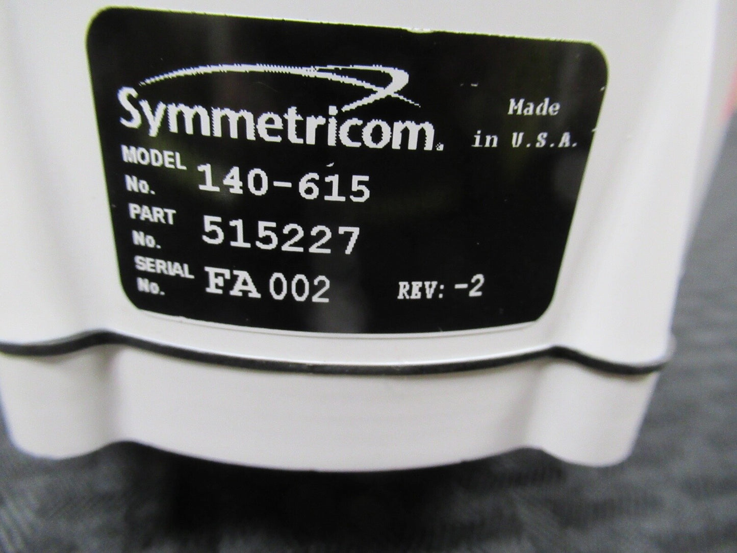 SYMMETRICOM GPS ANTENNA 140-615 for FREQUENCY STANDARD TIME BASE AS PICTURED &G6