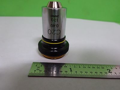 Microscope Part Objective Olympus Japan C20 20X Optics