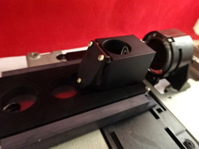 Leica Dmr Optical Assembly Head Top Microscope Part Optics