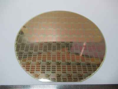 SAPPHIRE WAFER CRYSTAL with COMPONENTS PLATINUM GOLD COAT AS PICTURED &18-A-59