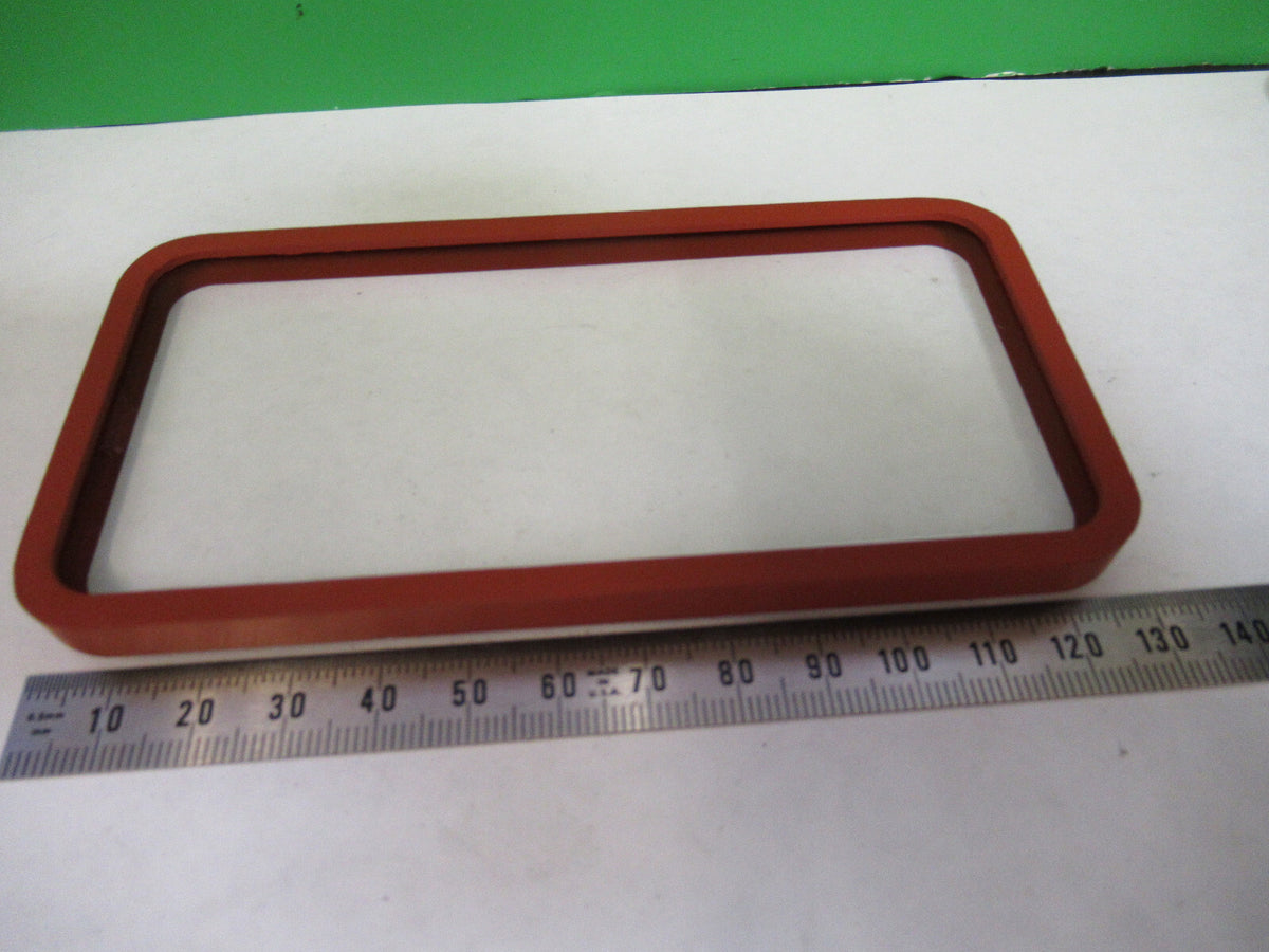 OPTICAL MIL SPEC THICK BK7 GLASS TARGET WINDOW LASER OPTICS AS PICTURED X7-A-63