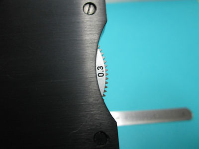 MICROSCOPE PART STANDARD RETICLE LEITZ WETZLAR GERMANY OPTICS AS PICTURED BIN#B6