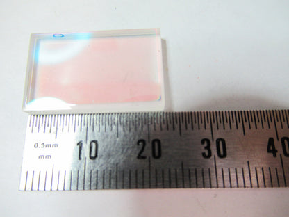 OPTICAL COATED BK7 GLASS PLATE FILTER PRO LASER OPTICS AS PICTURED X6-A-134