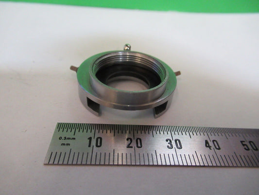 MICROSCOPE PART LEITZ WETZLAR POL CENTER OBJECTIVE HOLDER AS PICTURED &P2-B-14