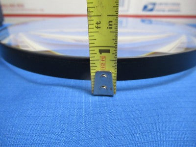 Huge Optical Glass Lens 7.5" Diameter 6" Fl Mil Spec Optics Bi Convex