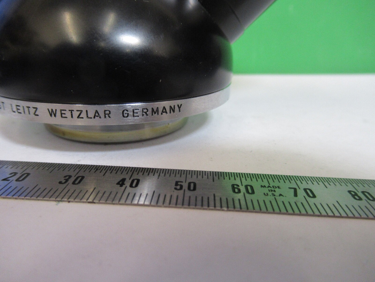 LEITZ GERMANY  monocular head MICROSCOPE PART AS PICTURED Z7-FT-66