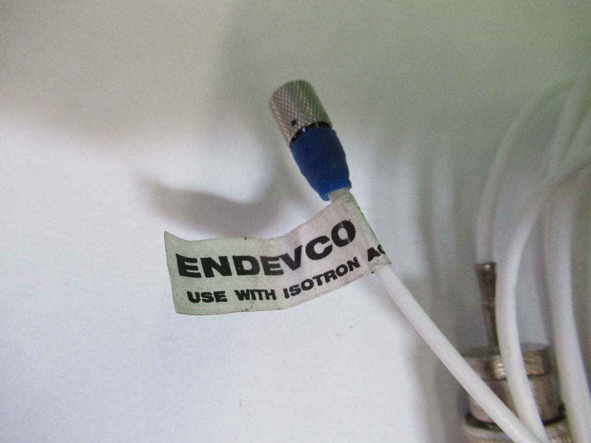 PCB ENDEVCO 3061-120 LOW NOISE CABLE BNC 10-32 for ACCELEROMETER &Z5-C-16