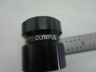 MICROSCOPE PART OLYMPUS LENS 78-8049-1819-7 46.84 mm OPTICS AS IS BIN#S2-B-19