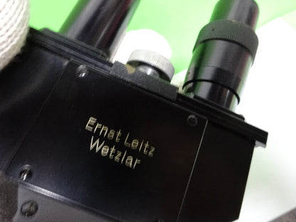 Microscope Part Ortholux Ernst Leitz Germany Head [tight tube]