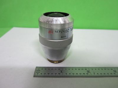 Ernst Leitz Objective Npl 20X Df Microscope Optics