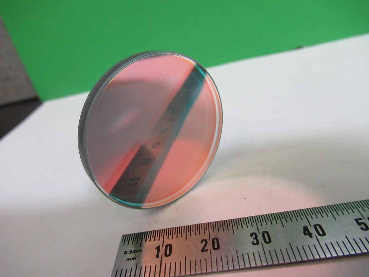 OPTICAL WEIRD NEUTRAL DENSITY MIL SPEC LASER OPTICS FILTER AS PICTURED 80-B-31
