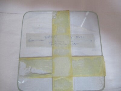 Glass Stage [dirty] Ernst Leitz Wetzlar Specimen Microscope Part