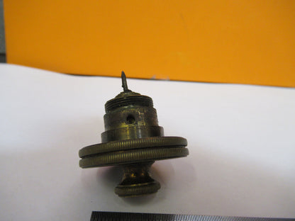 Antique Bausch & Lomb Stage Adjust Assembly Microscope Part