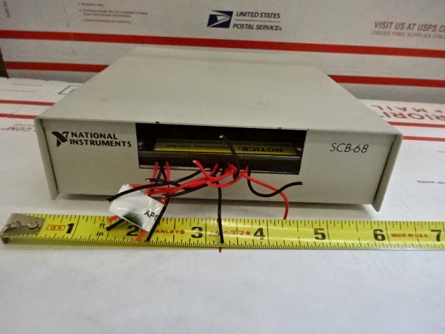 NATIONAL INSTRUMENTS SCB-68 DATA ACQUISITION MODULE BOARD BOX TC-3-B