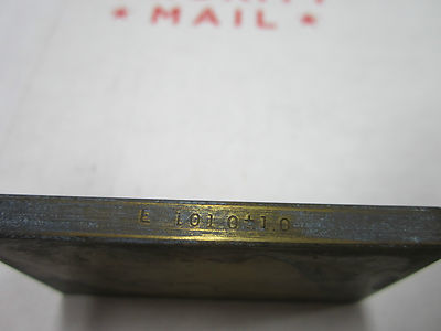 METROLOGY INSPECTION ROCKWELL HARDNESS TEST STANDARD BIN#5-26