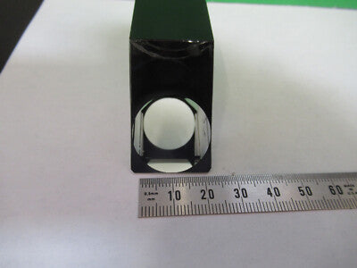 OPTICAL GLASS PRISM ZEISS GERMANY OPTICS MICROSCOPE PART AS PICTURED &A9-B-08