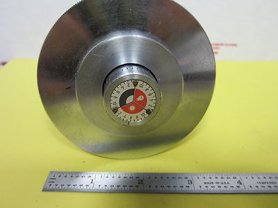 MICROSCOPE PART PHOTOMIC ZEISS DRUM OPTICS AS IS BIN#H8-06