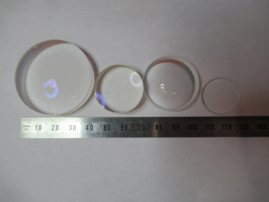 AUS JENA GERMANY LOT GLASS LENSES MICROSCOPE PART AS PICTURED V8-B-60