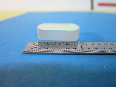 OPTICAL BK7 TRUNCATED FILTER MIRROR COATED LASER OPTICS BIN#23-84