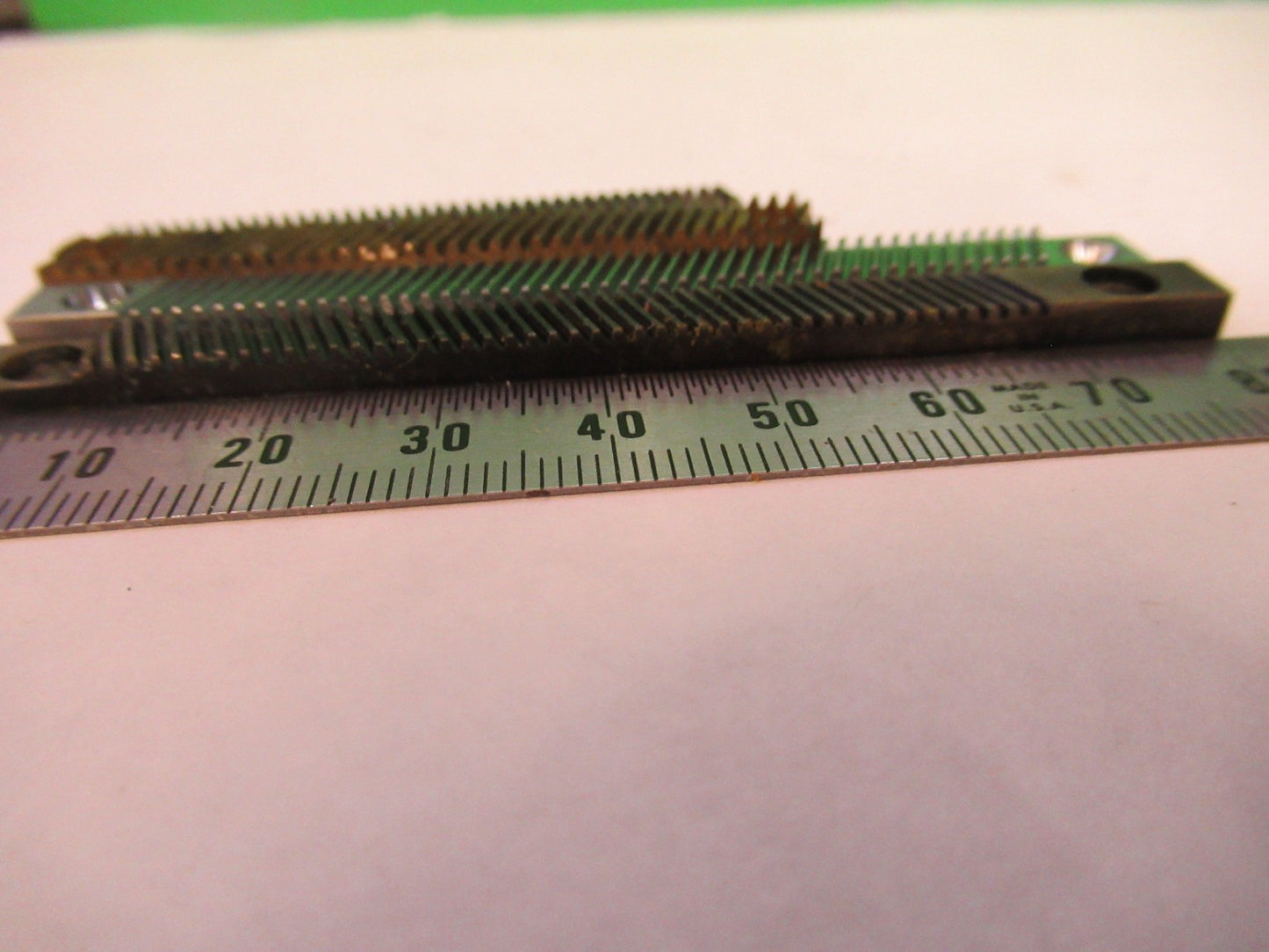 LOT 4 PIECES RACK GEAR BAUSCH LOMB AO SPENCER MICROSCOPE PART AS PICTURE U8-A-36