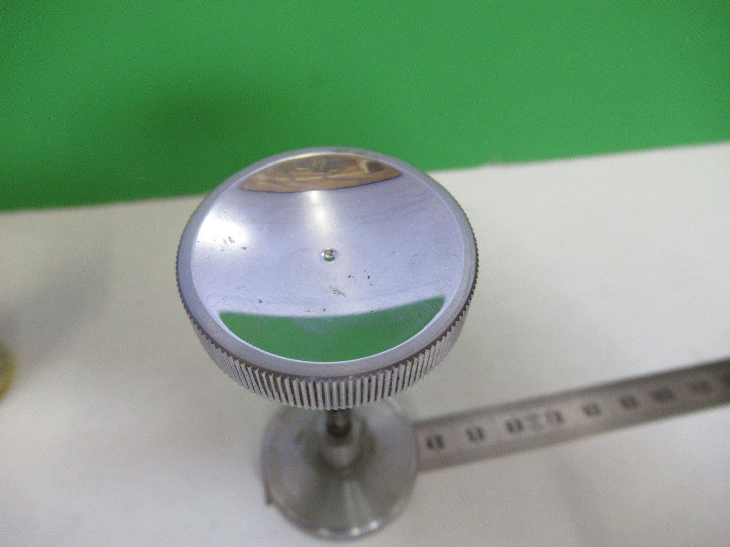 ANTIQUE STAGE KNOBS BAUSCH LOMB MICROSCOPE PART AS PICTURED X3-B-100