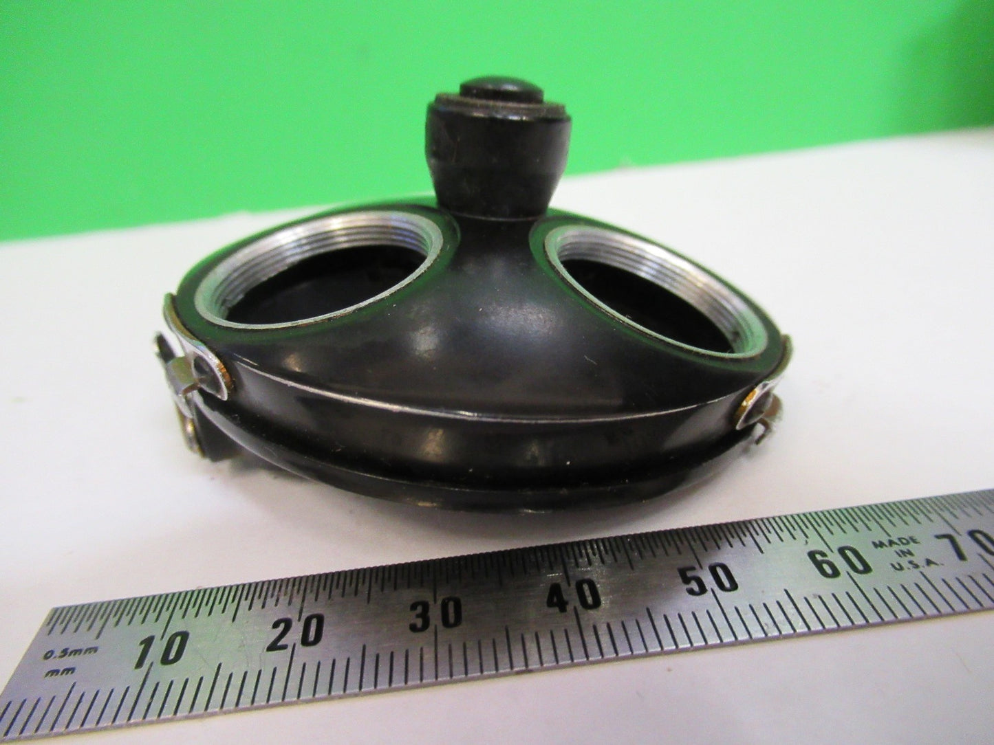 ANTIQUE NOSEPIECE AO SPENCER MICROSCOPE PART AS PICTURED U9-A-38