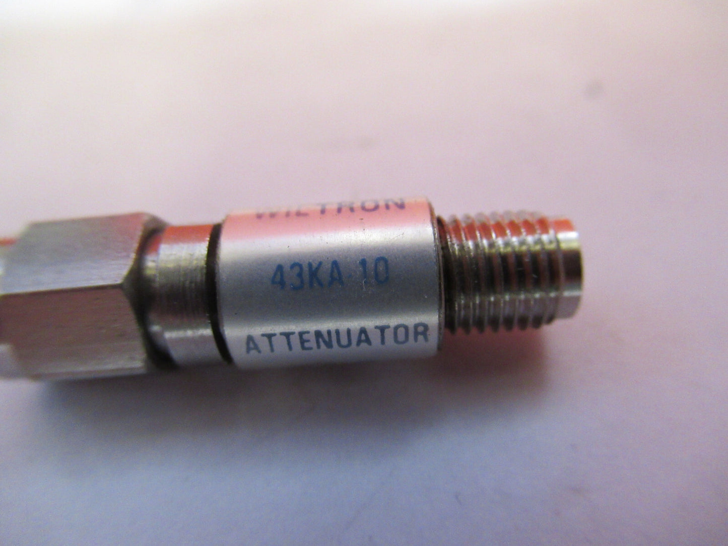 WILTRON ATTENUATOR 10 dB MICROWAVE RF FREQUENCY 18 GHz AS PICTURED T7-A-51