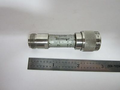 NARDA ATTENUATOR 757C 2.9 dB RF MICROWAVE FREQUENCY GHz  BIN#1E-P-14