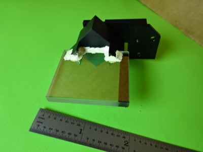 MICROSCOPE PART REICHERT LEICA POLYLITE BEAM SPLITTER  OPTICS AS IS #L5-B-05