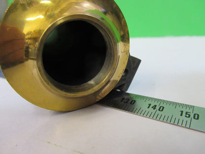 Antique Watson London Brass Tubus + Nosepiece Microscope Part AS Pic