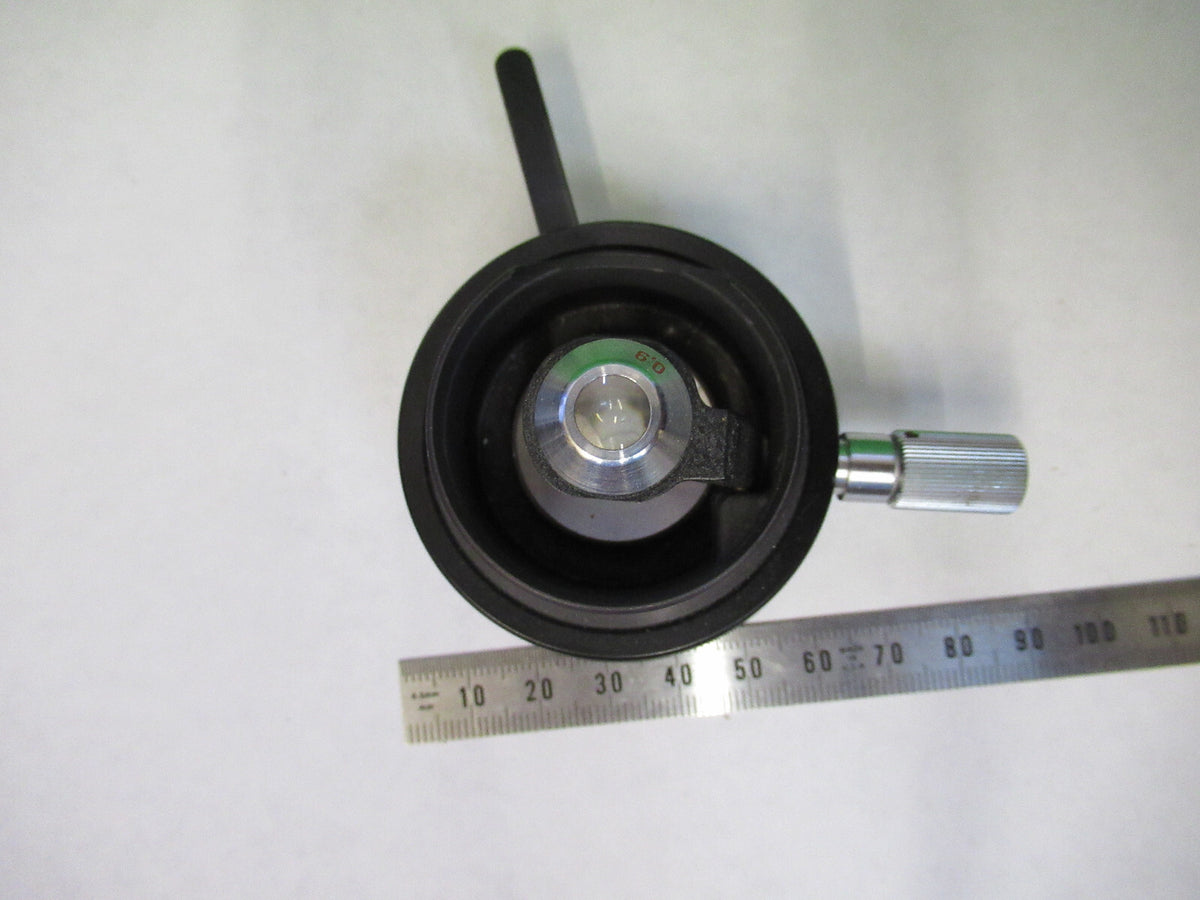 CARL ZEISS GERMANY CONDENSER + IRIS MICROSCOPE PART AS PICTURED X9-B-24