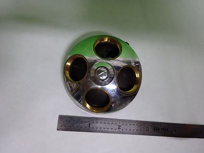 MIKROSKOPTEIL LEITZ WETZLAR GERMANY NOSEPIECE for OPTICS AS IS BIN#2B-E-03