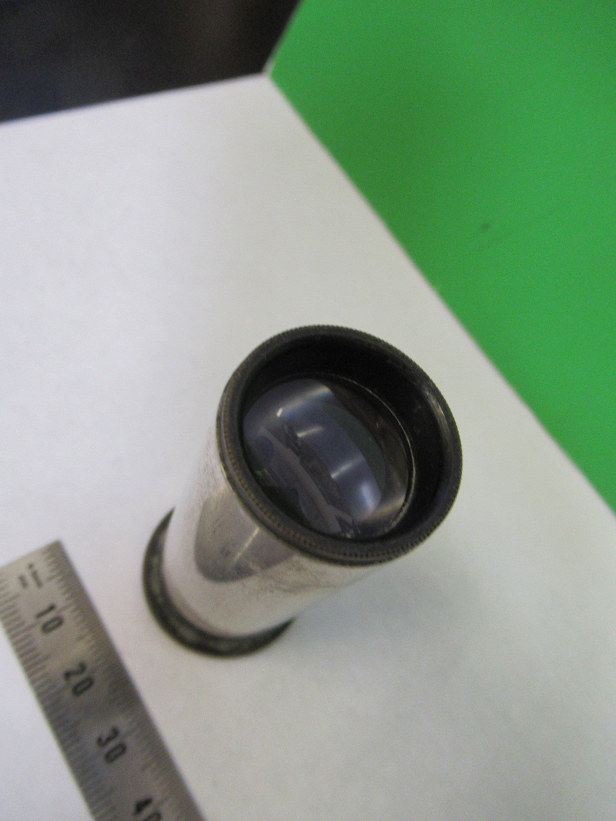 ANTIQUE BAUSCH LOMB EYEPIECE 5X OPTICS MICROSCOPE PART AS PICTURED  U8-A-94