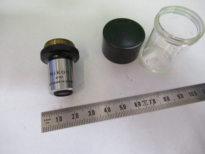 NIKON JAPAN OBJECTIVE 20X LENS OPTICS MICROSCOPE PART AS PICTURED &G2-A-104