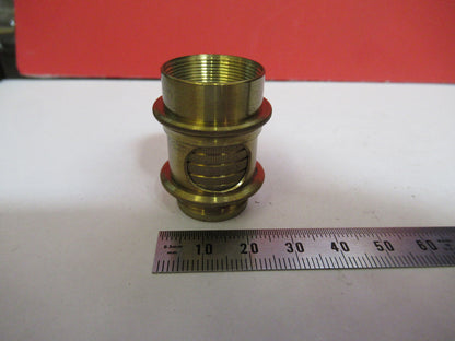 ANTIQUE BRASS UK CONDENSER BECK POLARIZER POL MICROSCOPE AS PICTURED &F8-A-59