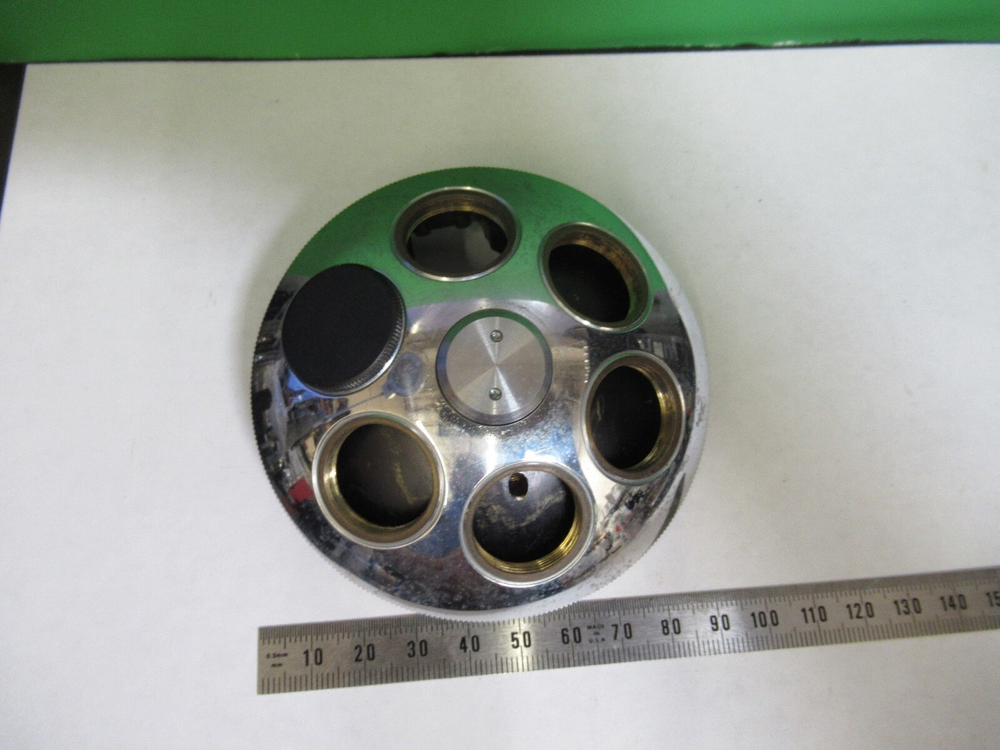 WILD HEERBRUGG SWISS M20 SEXTUPLE NOSEPIECE MICROSCOPE PART AS PICTURED G7-A-56