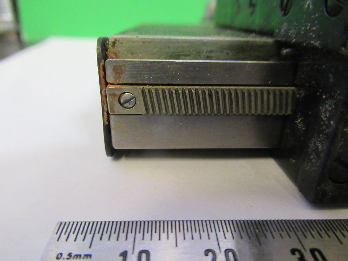 BAUSCH LOMB  STAGE TABLE XY MICROSCOPE PART OPTICS AS PICTURED &F3-B-60