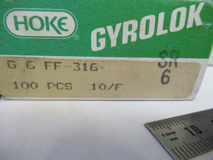 GYROLOK FERRULE TUBE FITTING FF-316 10/F 60pcs  AS PICTURED  X7-A-31