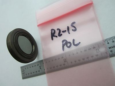 MICROSCOPE PART POLARIZER POL OPTICS AS IS BIN#R2-15