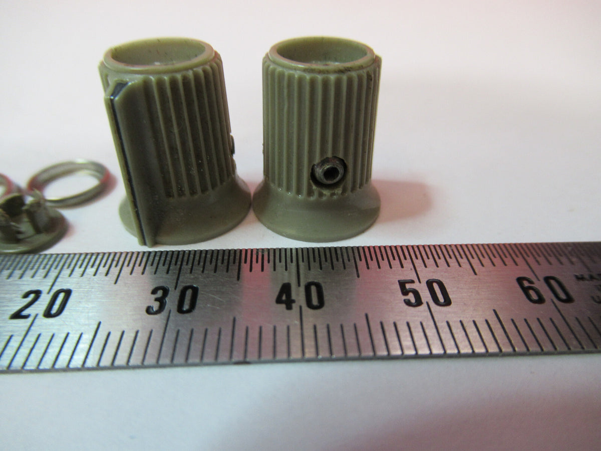 HP HEWLETT PACKARD SET OF PLASTIC KNOBS INSTRUMENT AS PICTURED Y6-B-19