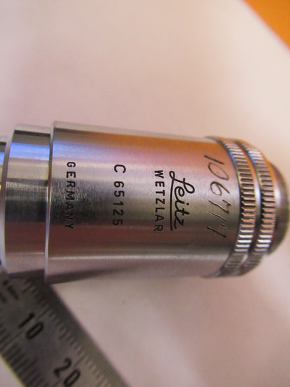 LEITZ WETZLAR 40X /170 OBJECTIVE LENS OPTIC MICROSCOPE PART AS PICTURED Y3-A-84