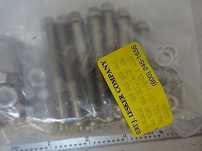 LOT SCREWS FOR HIGH VACUUM KURT LESKER 1/4-28 AS IS BIN#R8-D-05