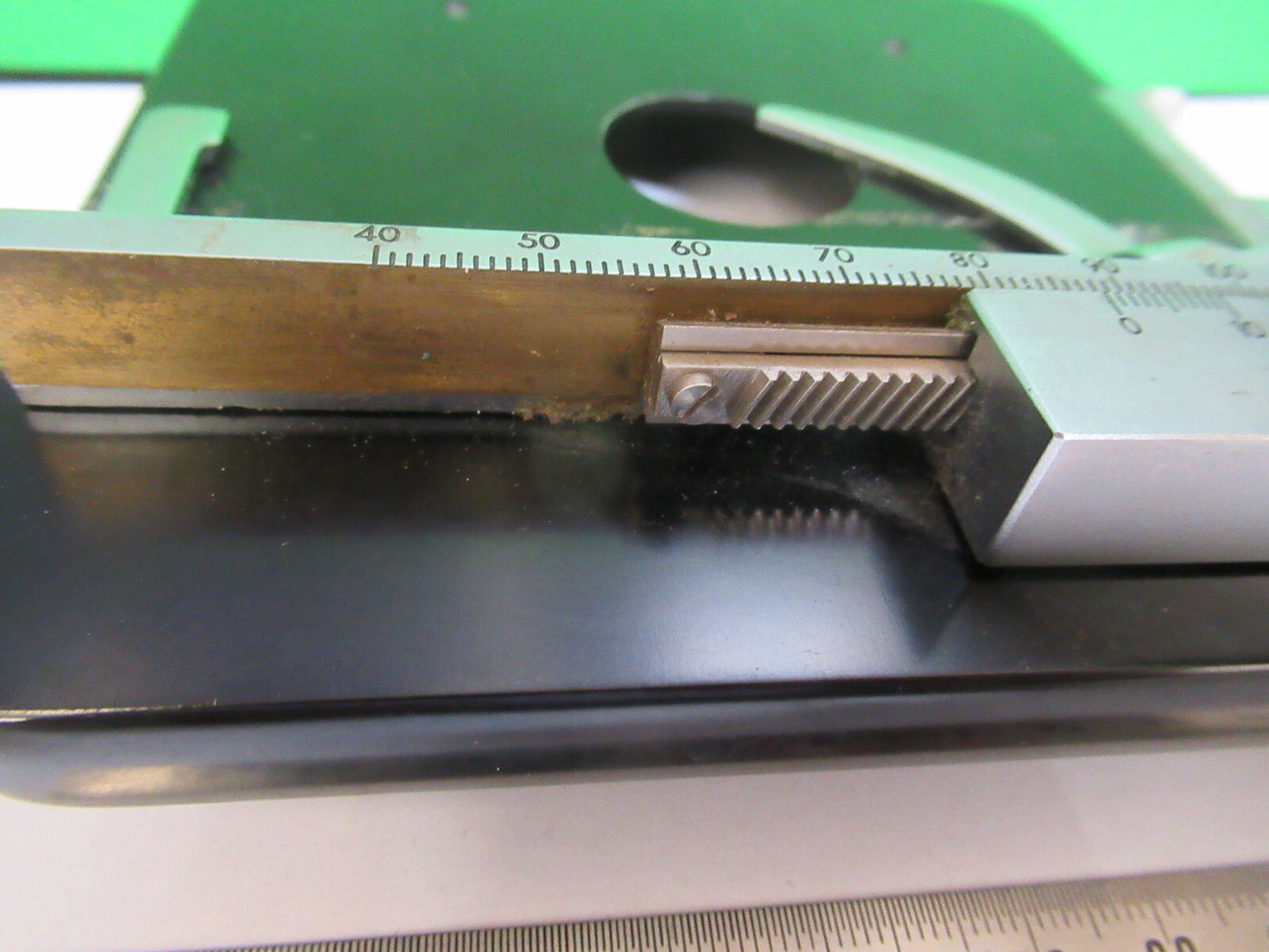 Olympus Japan Xy Stage Table Microscope Part