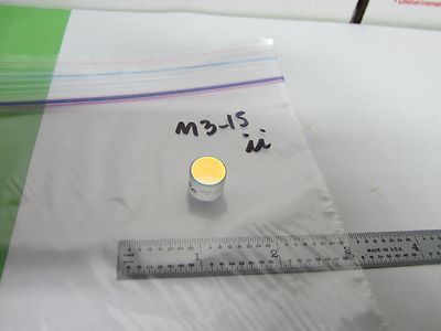 LASER OUTPUT MIRROR COATED FILTER PART OPTICS AS IS BIN#M3-15