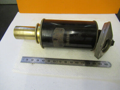 Antique Carl Zeiss AG Brass Tubus + Nosepiece Microscope Part